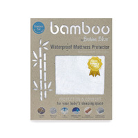 Bubba Blue Bamboo Mattress Protector Standard Cot 72446