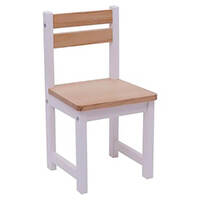 Tikk Tokk Little Boss Wooden Chair - White LBCH01W