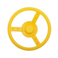 Lifespan Yellow Steering Wheel for Cubby House