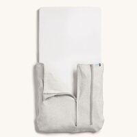 ergoPouch Baby Bassinet/Cradle Tuck Sheet - Grey Marle