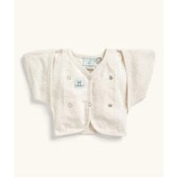 ergoPouch Butterfly Cardi Oatmeal Marle 2-6M (00)