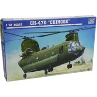 Trumpeter CH-47D Chinook Aus Decals 1:72 Scale Model Kit 01622