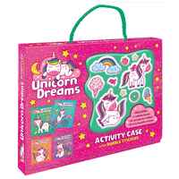 Bubble Sticker Activity Case - Unicorn Dreams 4952