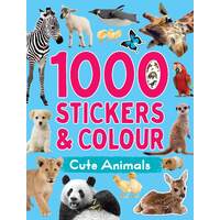1000 Stickers & Colour - Cute Animals 1660