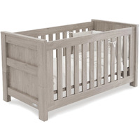 Love N Care Bordeaux Cot Ash with Bamboo Mattress 1310 x 760 x 130mm