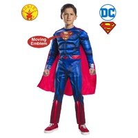 DC Comics Superman Deluxe Lenticular Costume Dress Up 3195 / 3196