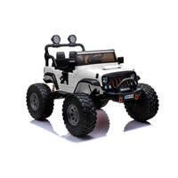 Hollicy Offroad Jeep Style Electric Ride On 24 volt with Remote Control - WHITE SX1719-W