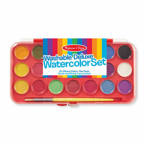 Melissa & Doug Washable Deluxe Watercolour Set MND4120