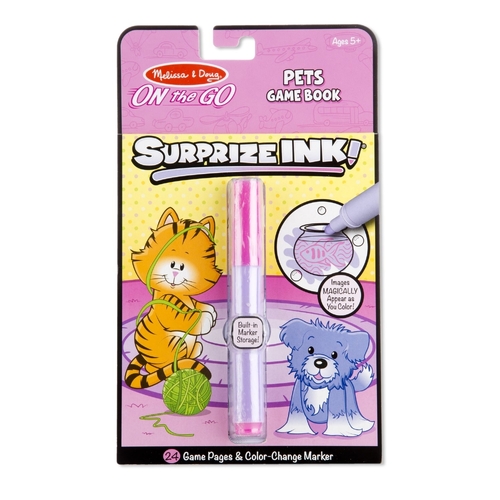 Melissa & Doug On the Go Surprise Ink! Pets Game Book MND5285 **