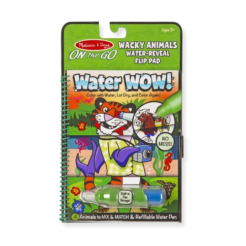 Melissa & Doug On-the-Go Water WOW Wacky Animals MND9464