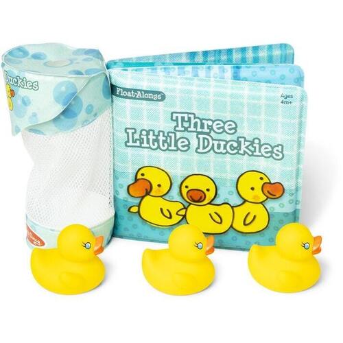 Melissa & Doug Float-Alongs Three Little Duckies Bath Book MND31200