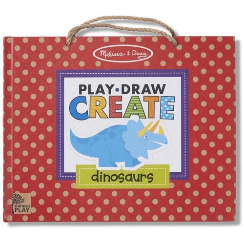 Melissa & Doug Natural Play - Play Draw Create - Dinosaurs MND31321