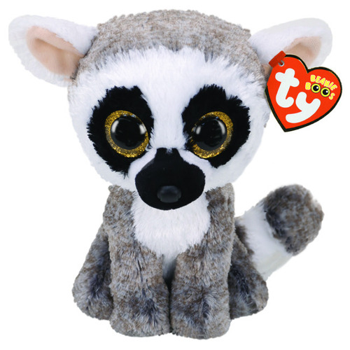 TY Beanie Boos Regular Linus Lemur TY36224 **