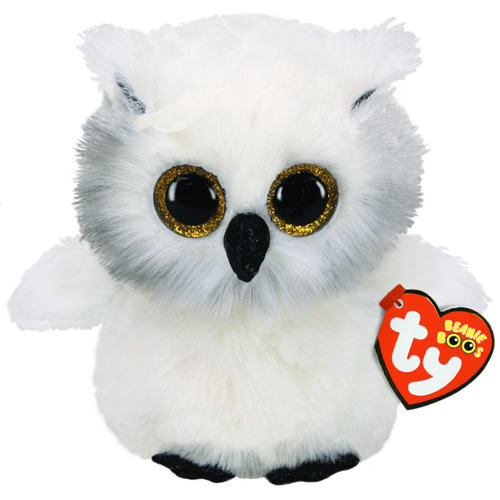 TY Beanie Boos Regular Austin White Owl TY36305