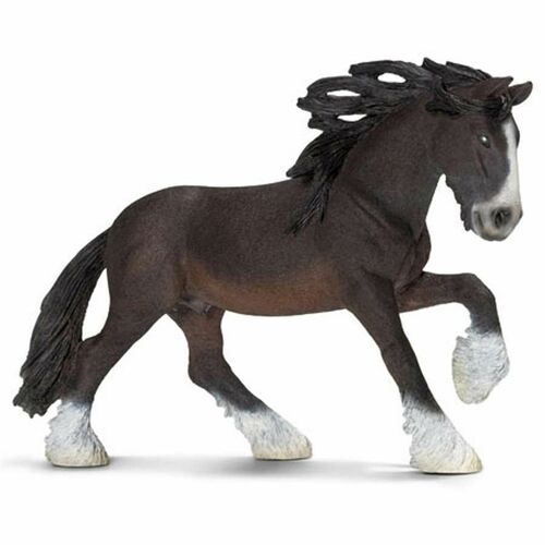 Schleich Horse Shire Stallion Toy Figure SC13734 **