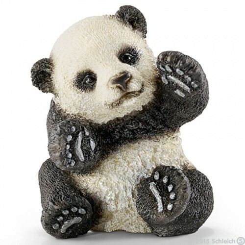 Schleich Panda Cub Playing Toy Figure SC14734