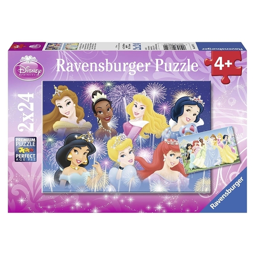 Ravensburger Disney Beautiful Princesses 2x24pc Puzzle RB08872