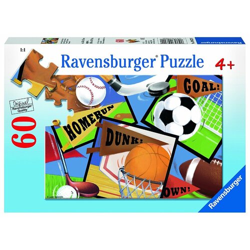 Ravensburger Sports! Sports! Sports! 60pc Puzzle RB09622 **