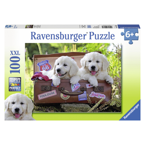 Ravensburger Traveling Pups 100pc XXL Puzzle RB10538