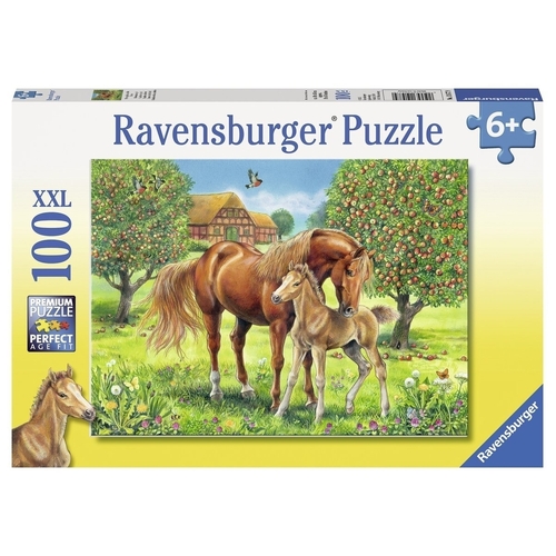 Ravensburger Horses In The Field 100pc XXL Puzzle RB10577