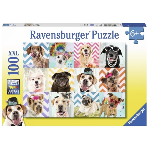 Ravensburger Doggy Disguise 100pc XXL Puzzle RB10870