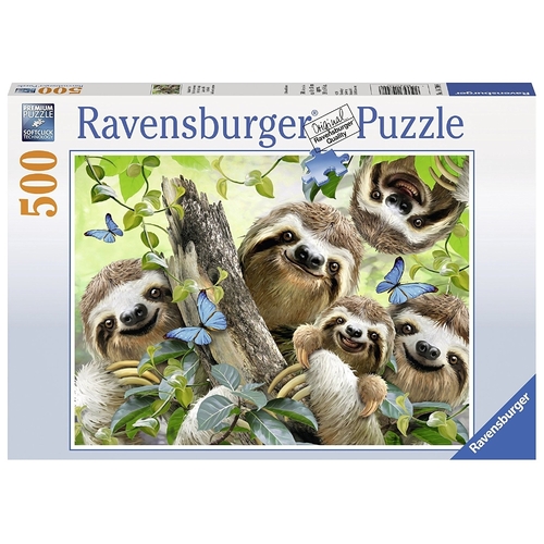 Ravensburger Sloth Selfie 500pc Puzzle RB14790