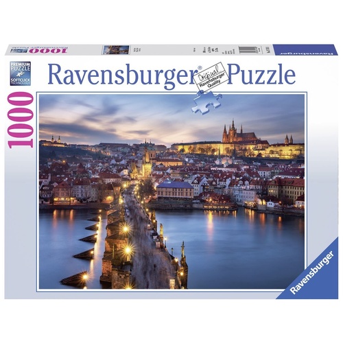 Ravensburger Prague At Night 1000pc Puzzle RB19740