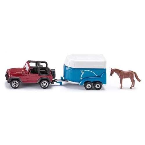 Siku Jeep With Horse Trailer 1:55 SI1651