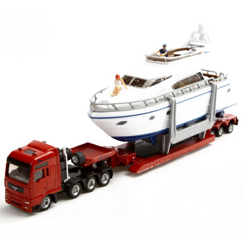 Siku Super Transporter with Yacht 1:87 Scale Diecast SI1849