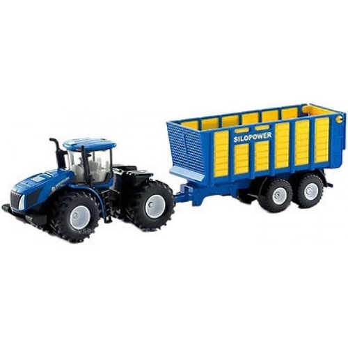 Siku New Holland T9.560 Tractor with Trailer 1:50 Scale Diecast Metal SI1947