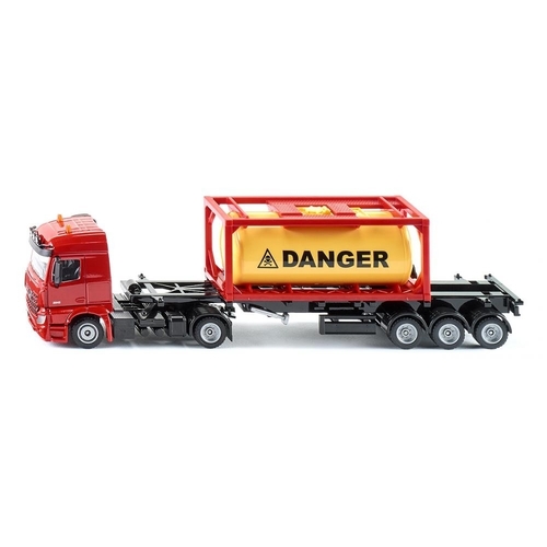Siku Super Mercedes-Benz LKW with Tank Container 1:50 Scale SI3922