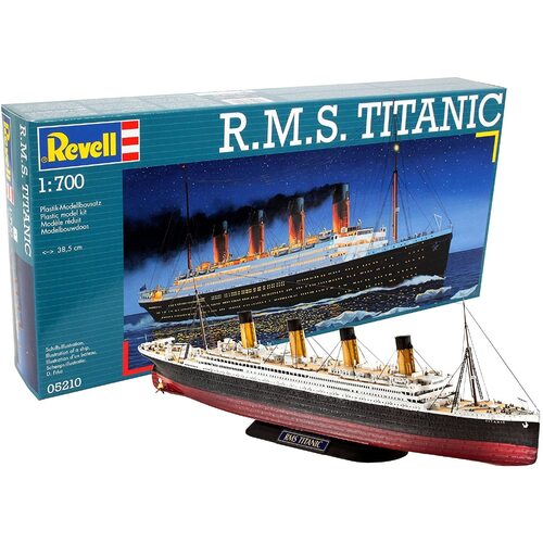 Revell R.M.S. Titanic Plastic Model Kit 1:700 scale paint & glue not included 05210