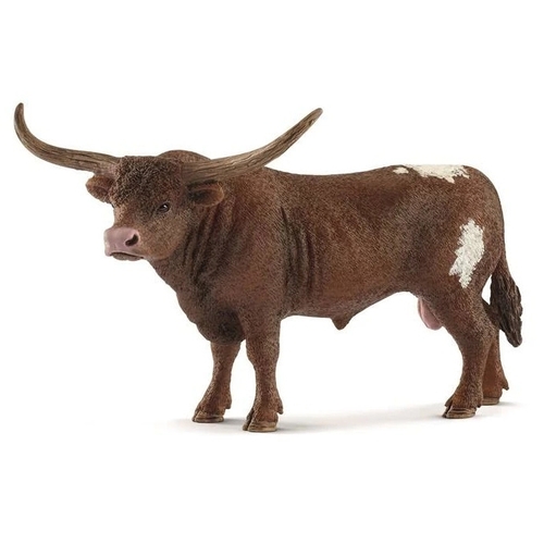 Schleich Texas Longhorn Bull Toy Figure SC13866
