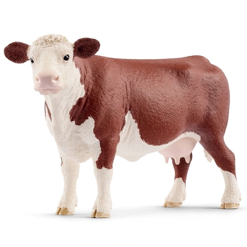 Schleich Hereford Cow Toy Figure SC13867