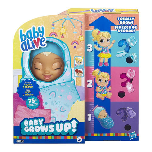 Baby Alive Baby Grows Up Happy Doll E8199