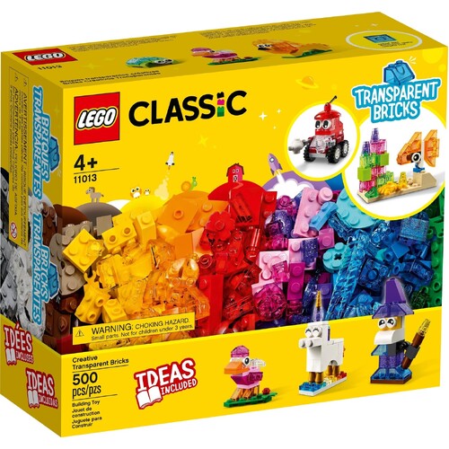 LEGO Classic Creative Transparent Bricks 11013