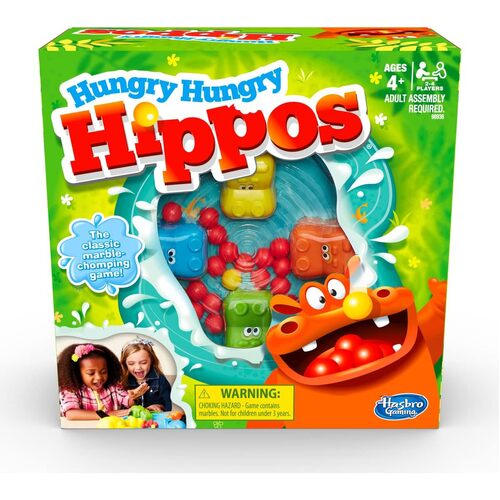 Hungry Hungry Hippos Board Game 98936