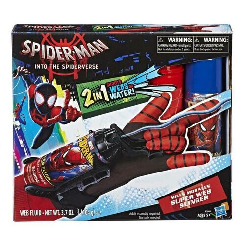 Marvel Spiderman Movie Miles Morales Super Web Slinger E2846