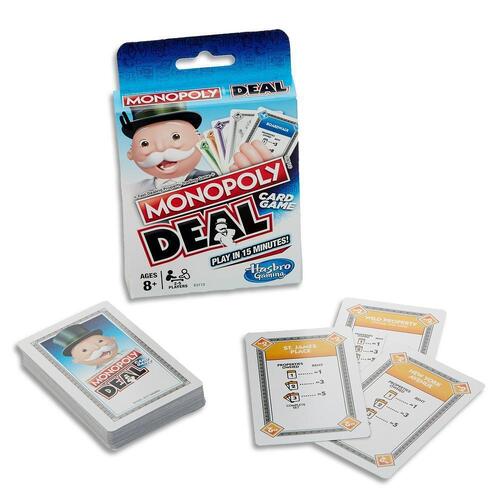 Monopoly Deal Card Game New Packaging E3113