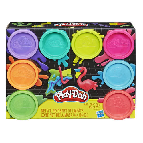 Play-Doh 8-Pack Neon Starter Pack E5044