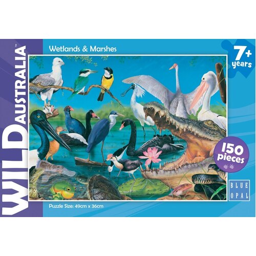 Blue Opal Wild Australia Wetlands & Marshes 150pc Puzzle 01980 **