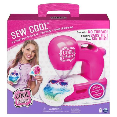 Cool Maker Sew Cool Sewing Machine with 5 Trendy Projects and Fabric SM6058340