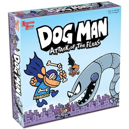 Dog Man Attack of the Fleas Game 07010