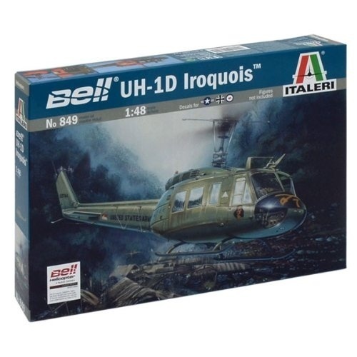 Italeri Bell UH-1D Iroquois Helicopter plastic model kit 1:48 scale 849
