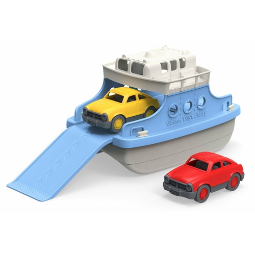 Green Toys Ferry with 2 Mini Cars 100% Recycled Plastic GY030