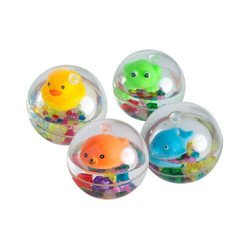Hello Sunshine Animal Water Ball Sensory Baby Toy (Assorted One Supplied) 8923