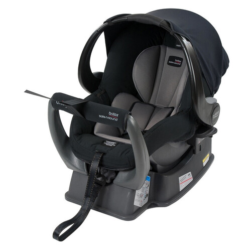 Britax Safe N Sound UNITY NEOS Baby Carrier/Capsule - Black Peachskin/Grey Bamboo
