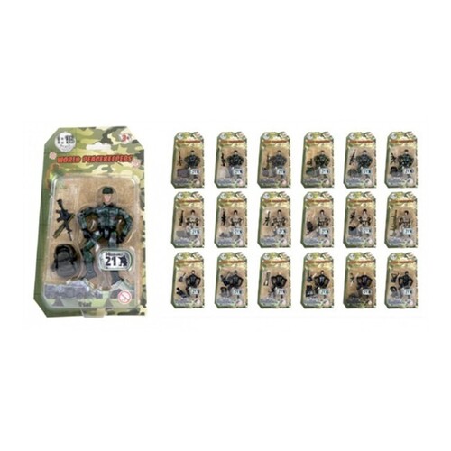 World Peacekeepers Single Figure Pack Toy Soldiers 1:18 scale - assorted WPK001