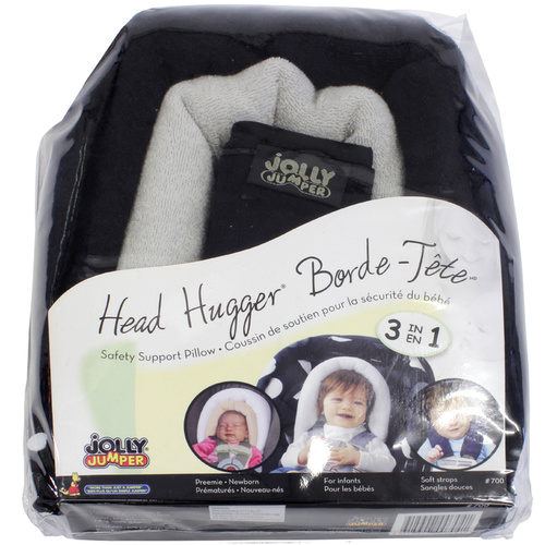 Jolly Jumper 3-IN-1 Head Hugger - Black 704
