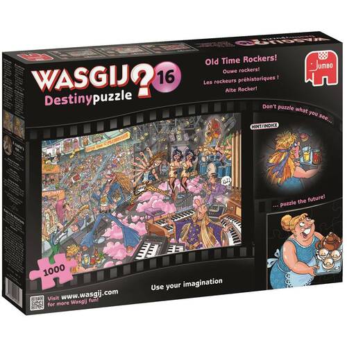 WASGIJ? 16 Destiny 1000pc Puzzle Old Time Rockers! HOL97630